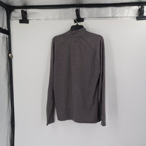 Rhone Men's Quarter Zip Pullover Gray Size L/XL - Picture 5 of 9